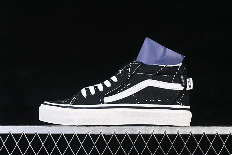 All categories Vans Vans series Vans Mid Vans China Vans Sk8-Mid Frayed Vans China casual skateboard shoes VN000XUKGTW